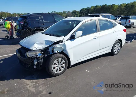 2016 Hyundai Accent Se z USA, uszkodzony, nr VIN KMHCT4AE7GU077758